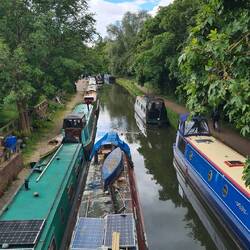Canal view on the way to port meadow