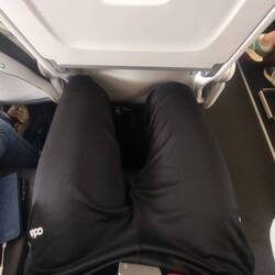 Platz war im Flieger nicht unendlich viel :)