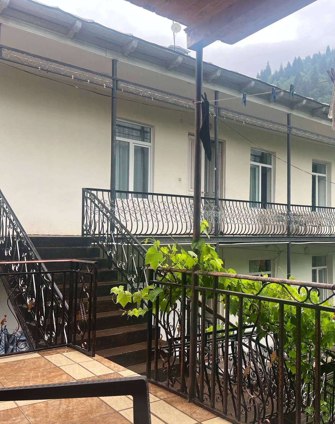 Chez Miranda, la maison principale