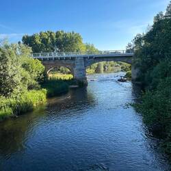 Rio Porma in Puebla Villarente