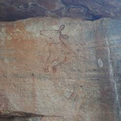 Über 10'000 Jahre alt... ev. gab es da grosse Kanguruh auch im Northern Territory?