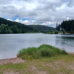 Der Lütschestausee