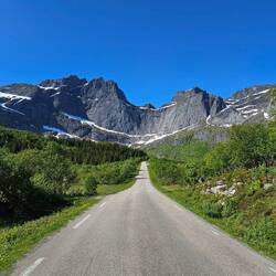 Straße nach Nusfjord