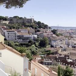 Blick über Lissabon