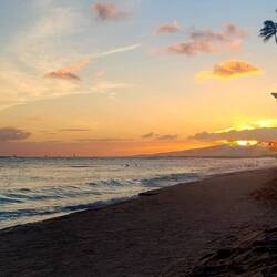 Sonnenuntergang am Fort DeRussy Beach 2.0