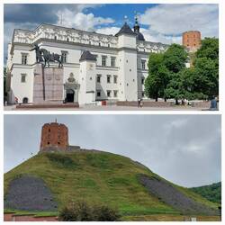 Palace of the Grand Dukes of Lithuania / Gediminas Hill and Tower