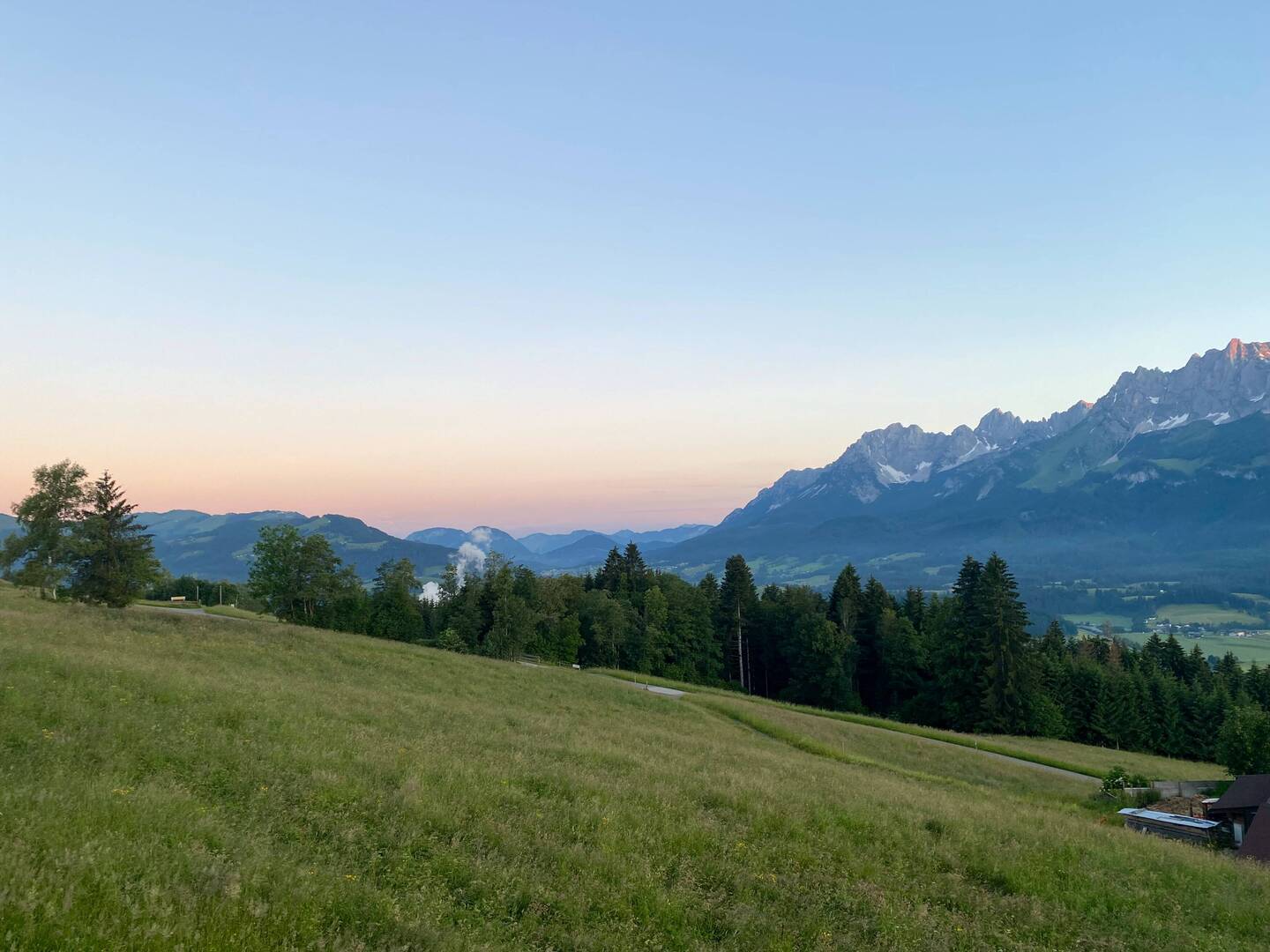 … morgens um Fünf … 😊