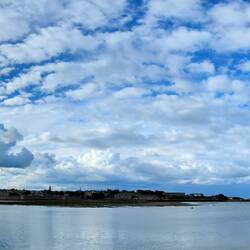 Looking out at Berwick (Berrick)