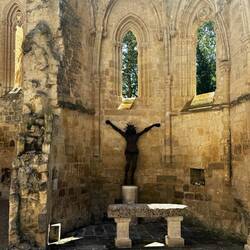 At the ruins of convent of San Anton