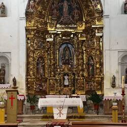 Inside the Cathedral at Hontonas