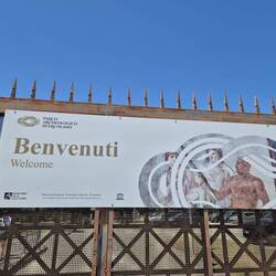 Ercolano is how you say Herculaneum in Italian