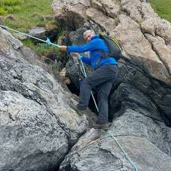 Typisch norwegischer Wanderweg