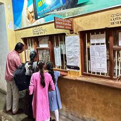 Ticket counter