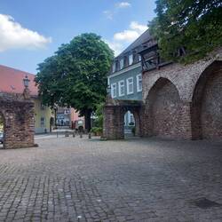 Old City Walls in the Royal Court