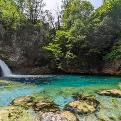 Blue Eye - Thethi Albanien