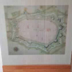 Carte de Košice au XVIIIe siècle