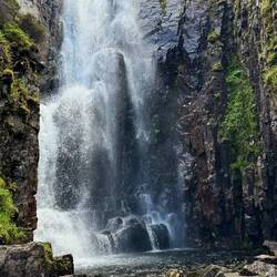 Allt Chranaidh Waterfall