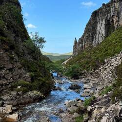 Allt Chranaidh Waterfall