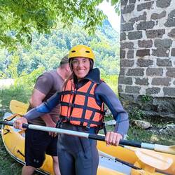 Ready for raft/kayak adventure