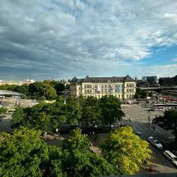 Aussicht aus Hotelzimmer
