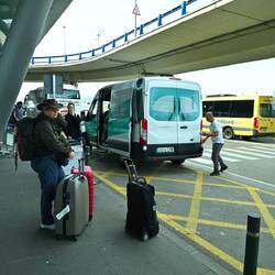 Wir durften erst mit dem nächsten Bus fahren