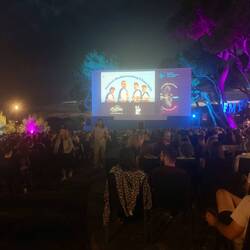 Venue next to the beach