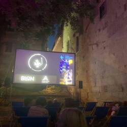 Free venue next to Roman Palace