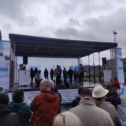 Natürlich heftige Dudelsack Action