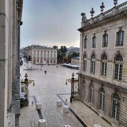Blick zum Place Stanislas Nancy
