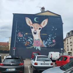 Mural in Saint Dié de Vosges