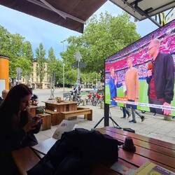 Great view for scotland v germany game