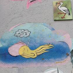 Da ist ja wieder ein Storch!