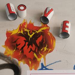 Ob die Dosen von den gleichen Künstlern sind?