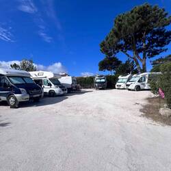 Camping auf dem Landgut