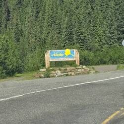 We are entering Alaska after 15 days on the road!