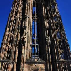 In dem Glockenturm kann man nicht weiter hoch steigen.