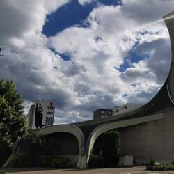 Was ist das für ein Schildkrötengebäude?