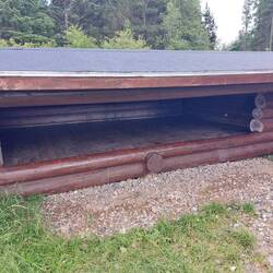 Der wohl niedrigste Shelter bisher. Unsere Körper haben geschimpft.