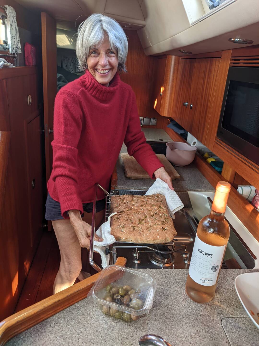 Brava Franziska! Focaccia goduriosa