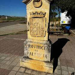 Crossing into the province of Palencia