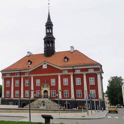 Das Rathaus von Narva