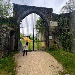 Die Ruinen des Chateau de Thomas II