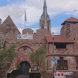 Die Tiefburg. The lower fortress. It even has an old moat and a new restaurant inside.