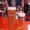 Local Heidelberg beers, pilsner and wheat, and a cute little dog!