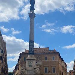 Column of the Immaculate Conception in Piazza del Spagna