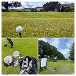 Great to get back on a golf course