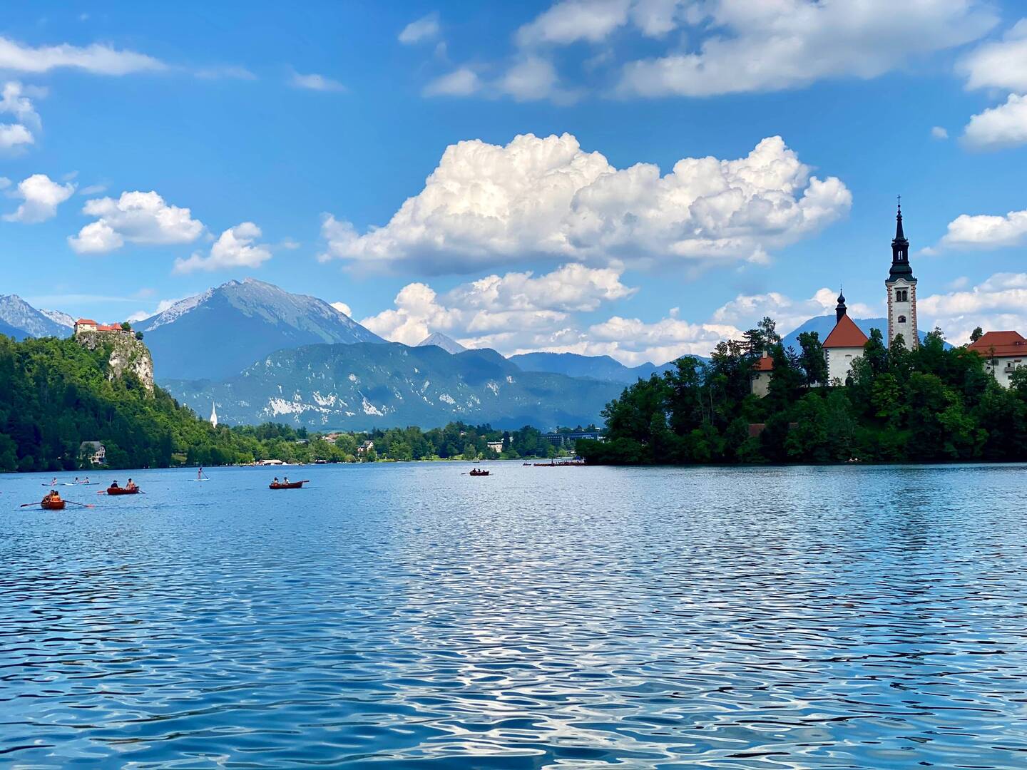 der wunderschöne Bled See