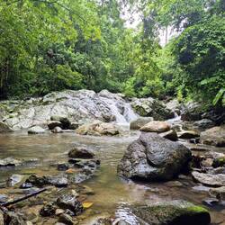 Der kleine Wasserfall