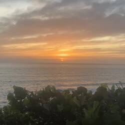 Und der Sonnenaufgang war auch traumhaft