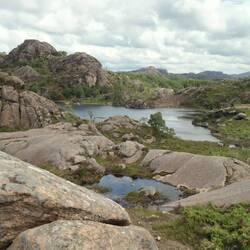 ... dann bildet sich ein See. Oder zwei. Oder viele. 🤷‍♀️